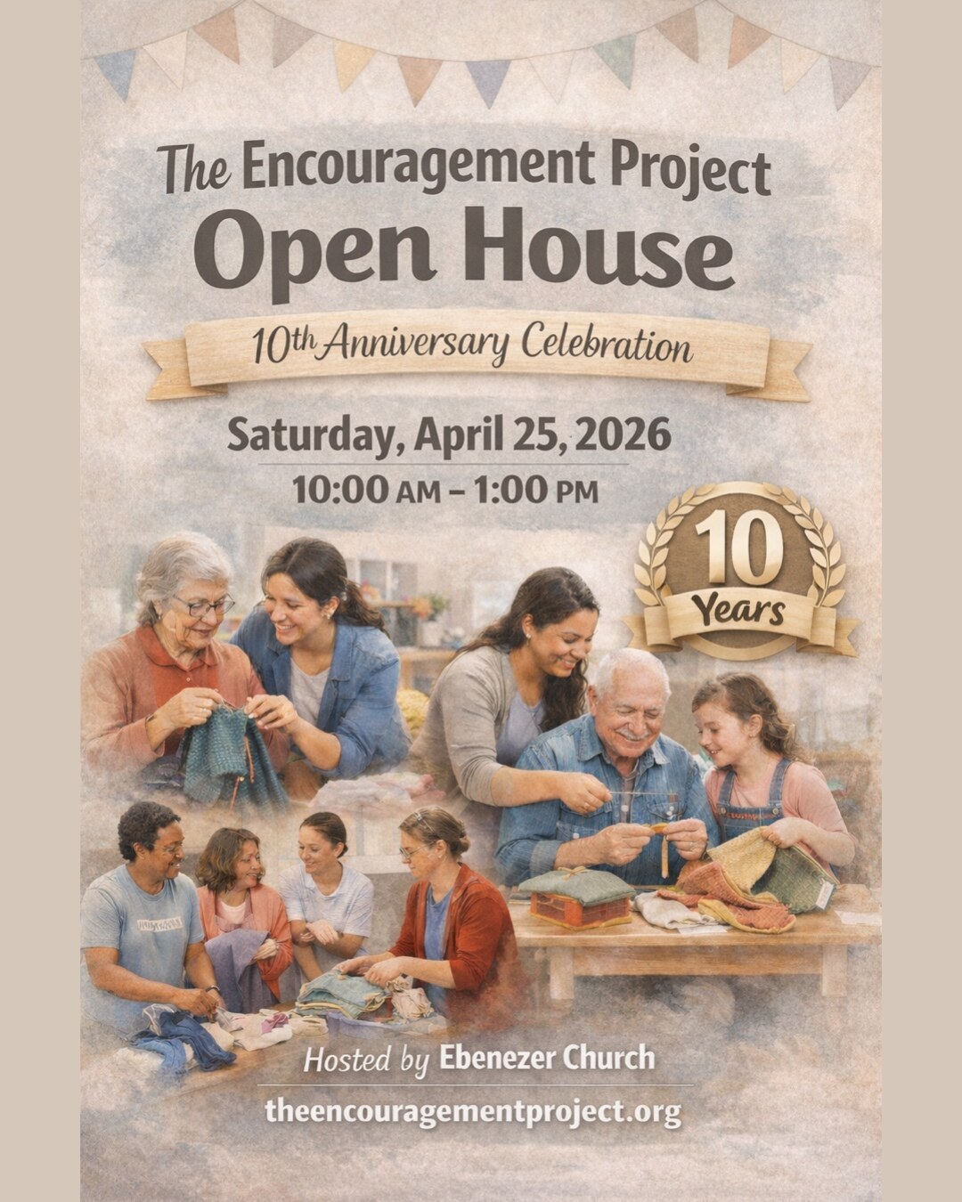 The Encouragement Project Open House at Ebenezer Church